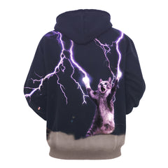 Full Size Printed Drawstring Hoodie with Pockets