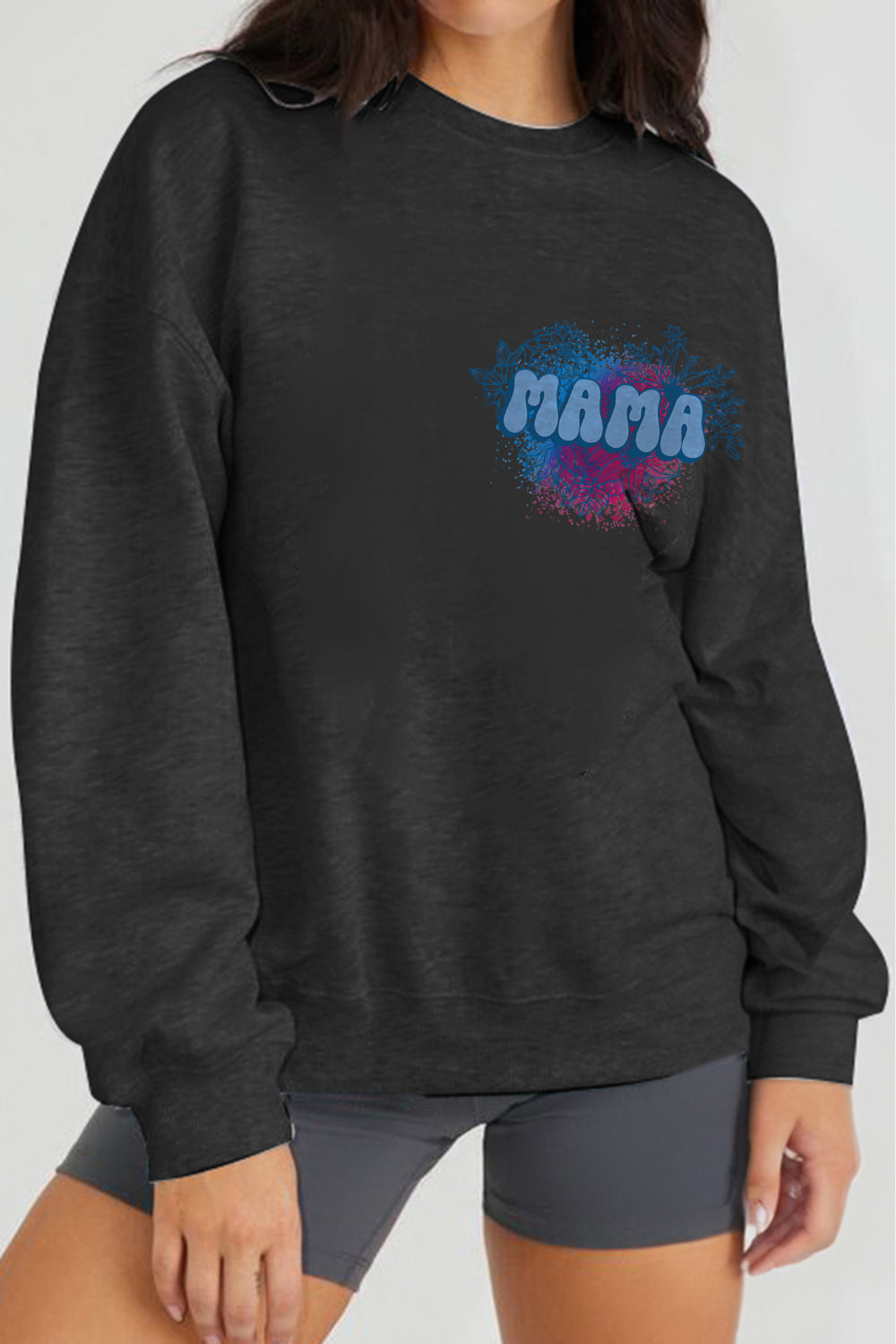 Simply Love Simply Love Full Size MAMA Graphic Sweatshirt