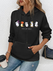 TRICK OR TREAT Long Sleeve Hoodie