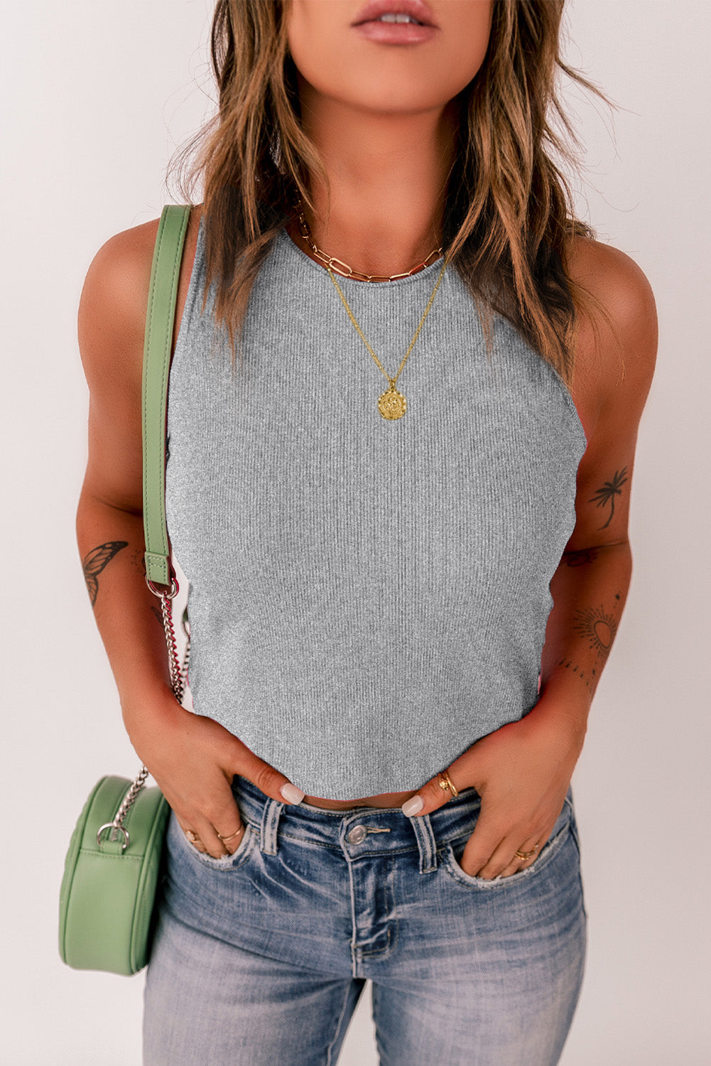 Round Neck Tank Top