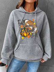 FALL MEANS FOOTBALL Y'ALL Graphic Hoodie