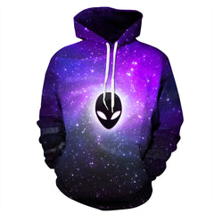 Full Size Printed Drawstring Hoodie with Pockets