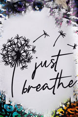 JUST BREATHE Graphic Leopard Tank