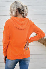 Drawstring Long Sleeve Hoodie